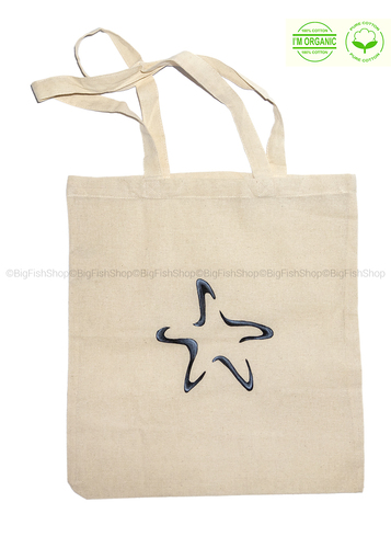 Shopper #starfish - dipinta a mano
